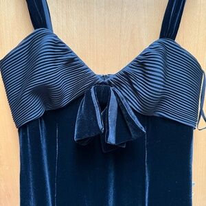 Armani Cocktail Dress-velvet and Silk- Size 12- like new